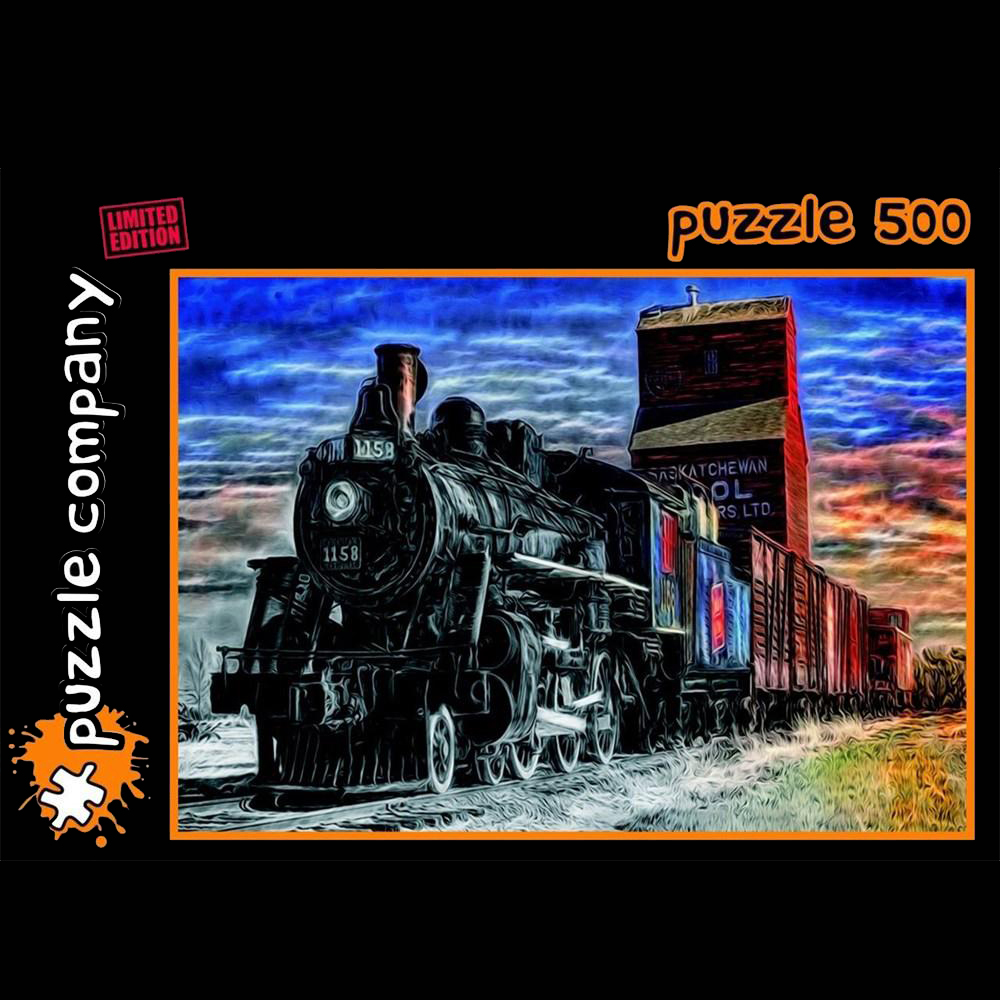 Train 500 Piece Premium Quality Puzzle